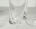 Designer Tritan Oval Halo Clear Champagne Flutes Set of 4 (4oz), Premium Quality Unbreakable Stemmed Acrylic Champagne Flutes for All Champagnes