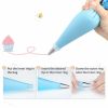 42Pcs Icing Piping Nozzles Pastry Tips Cake Sugarcraft Decorating Tools Set DIY