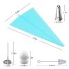 42Pcs Icing Piping Nozzles Pastry Tips Cake Sugarcraft Decorating Tools Set DIY